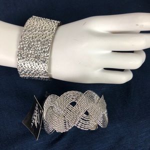 Bundle Silver Toned Bracelets